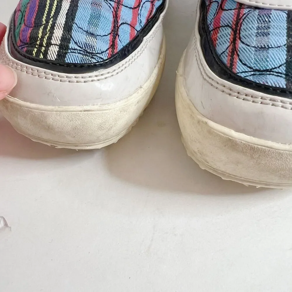 y2k Vintage Coach Peggey Signature Logo Winter Boots Snow Moon Boots Size 8 - Picture 11 of 13